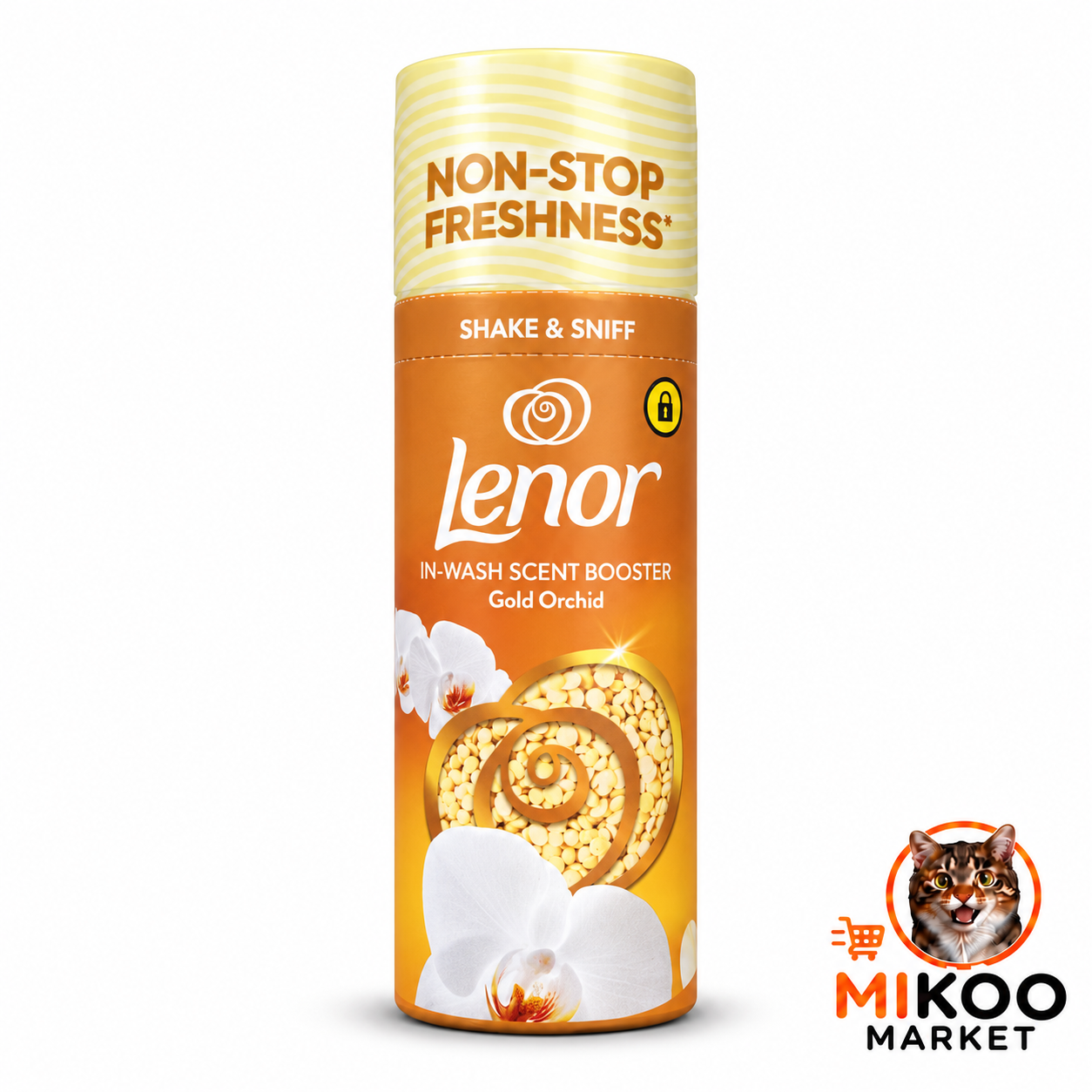 دانه خوشبوکننده لباس لنوور Lenor Gold Orchid وزن ۱۵۵ گرم